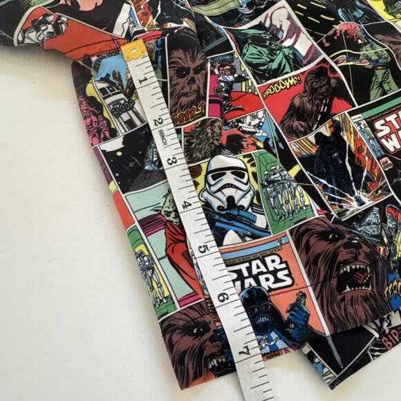 RSVLTS Star Wars Swim Trunks Mens 2XL Comic Strip Darth Yoda Hybrid Shorts - Picture 9 of 12